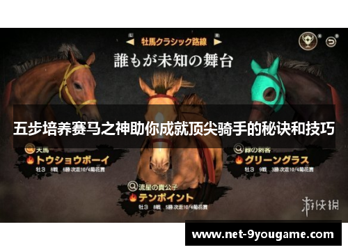 五步培养赛马之神助你成就顶尖骑手的秘诀和技巧